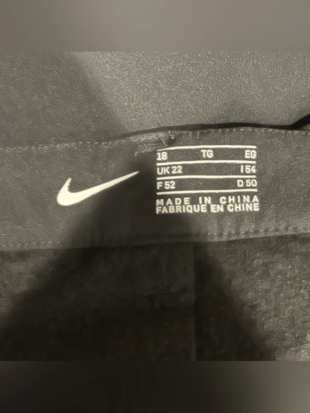 Nike Golf Black Stretch Slim Fit Pants